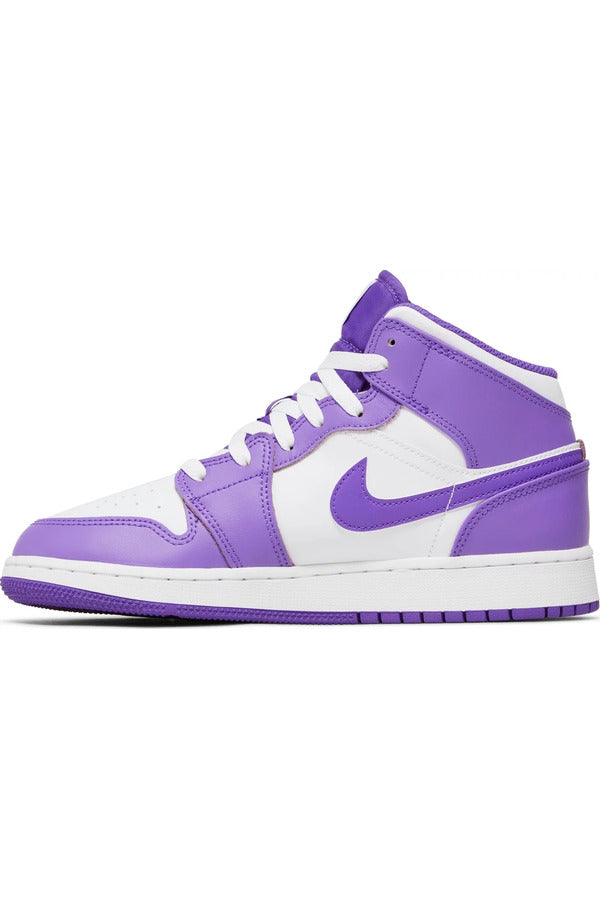 Jordan 1 Mid Purple Venom