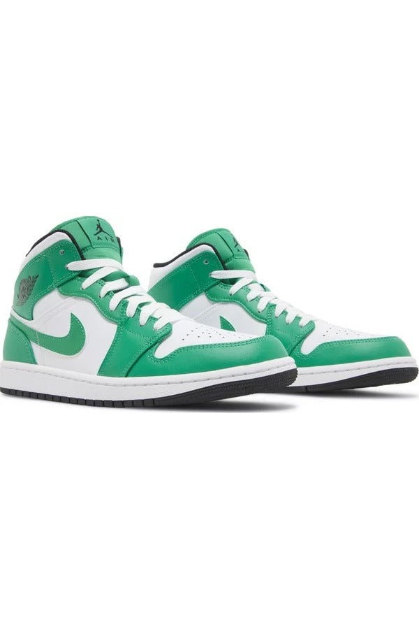 Jordan 1 Mid Lucky Green