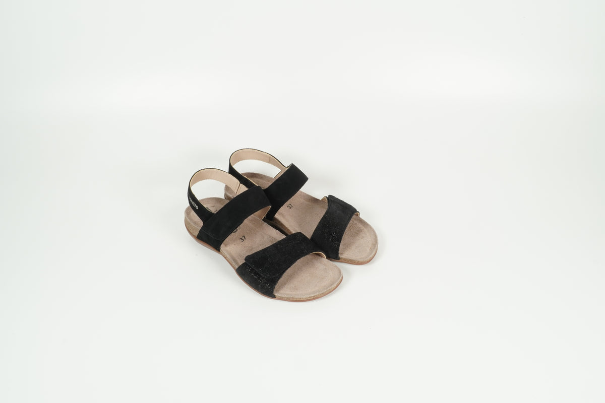 Agave sandal, black