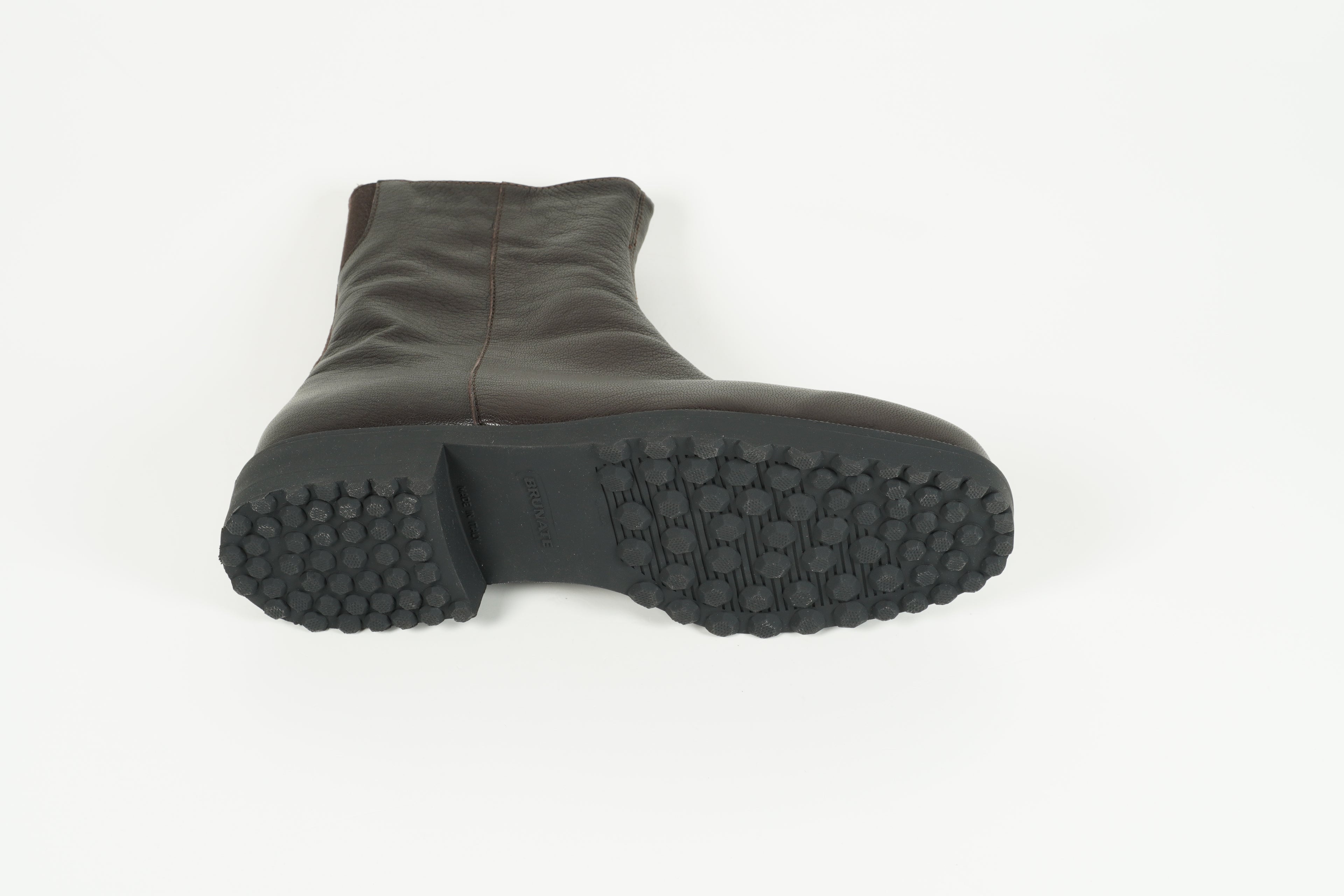 Stiefelette gefüttert Braun