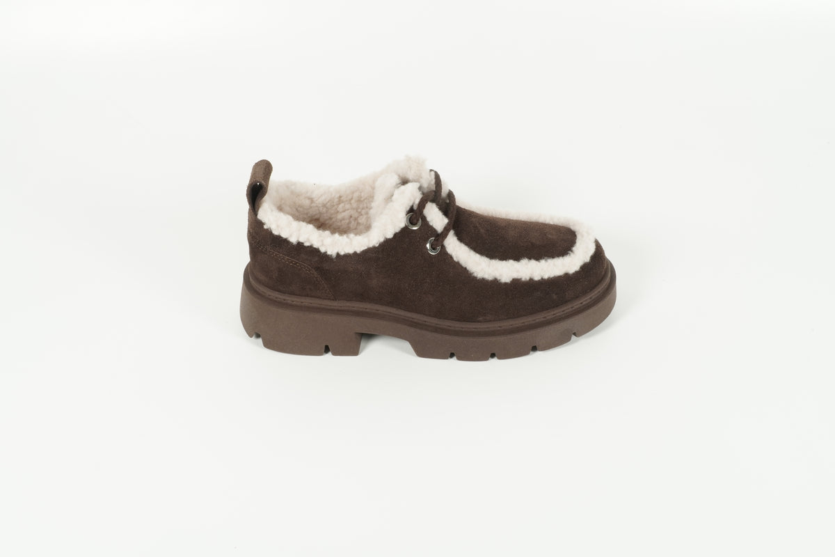 Loafer gefüttert Braun