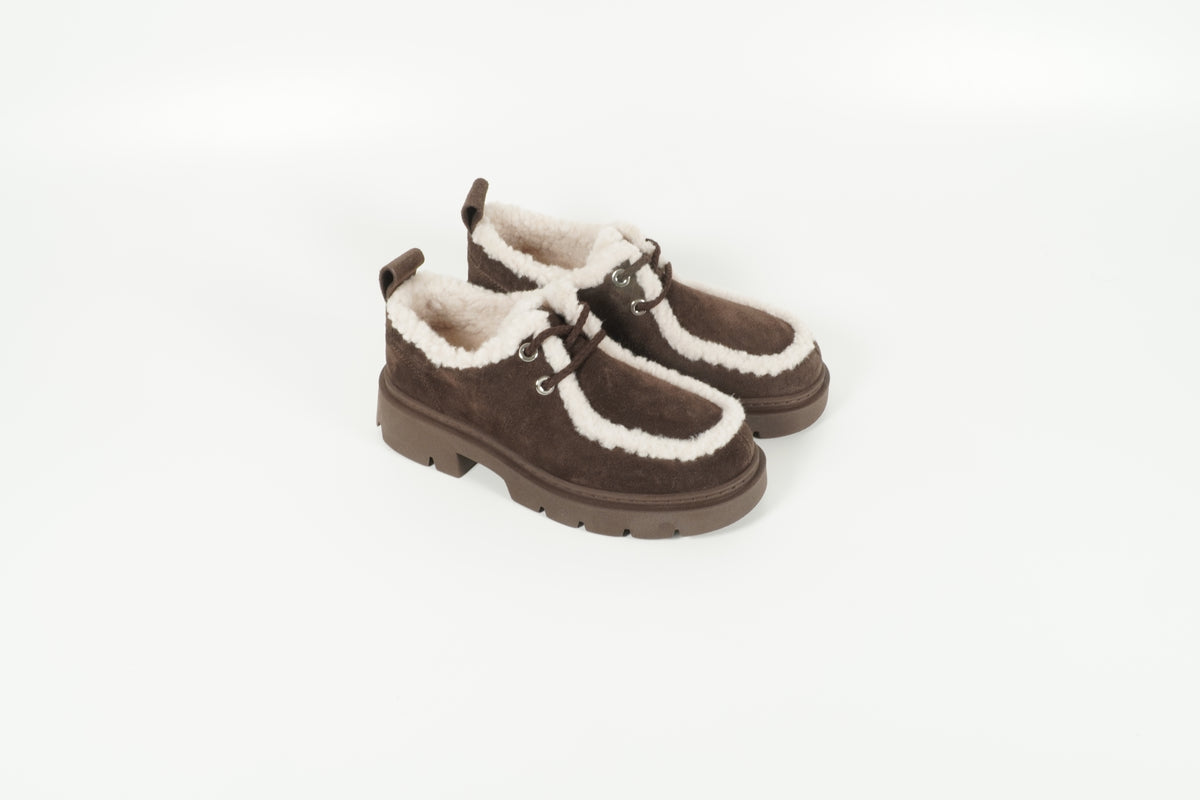 Loafer gefüttert Braun