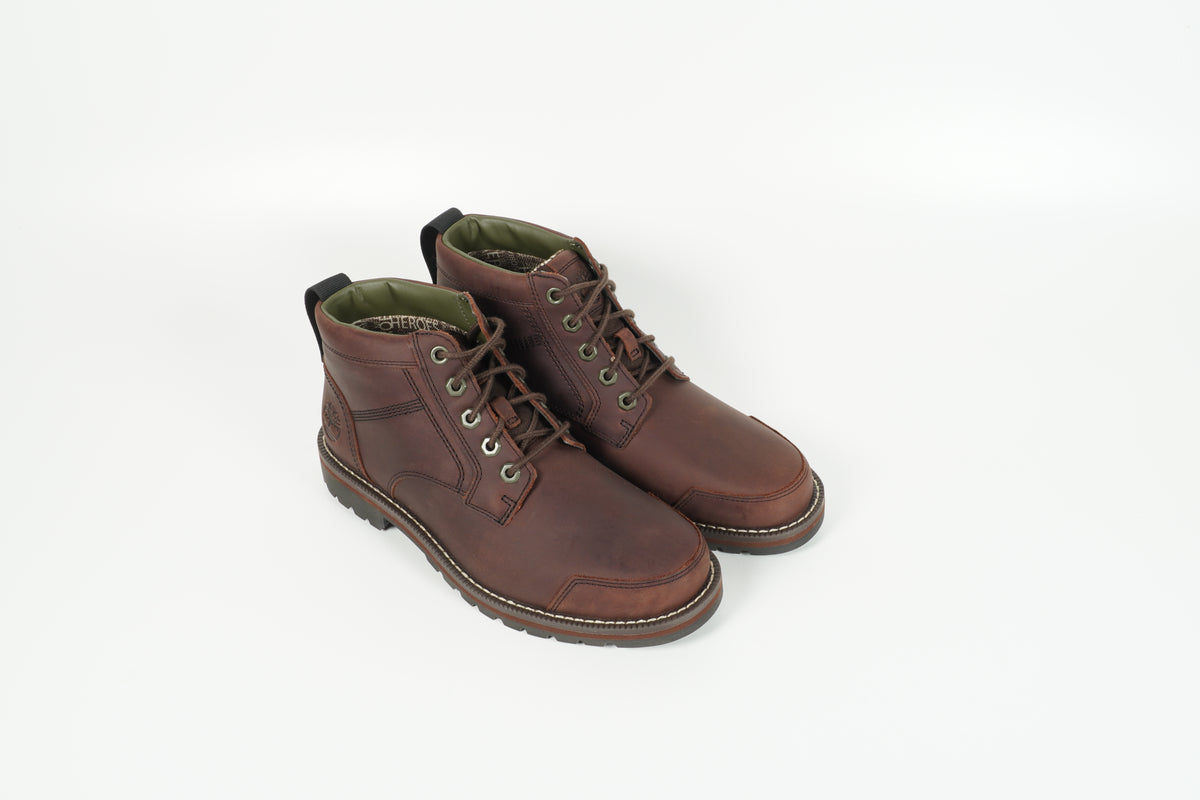 Chaussure à lacets marron