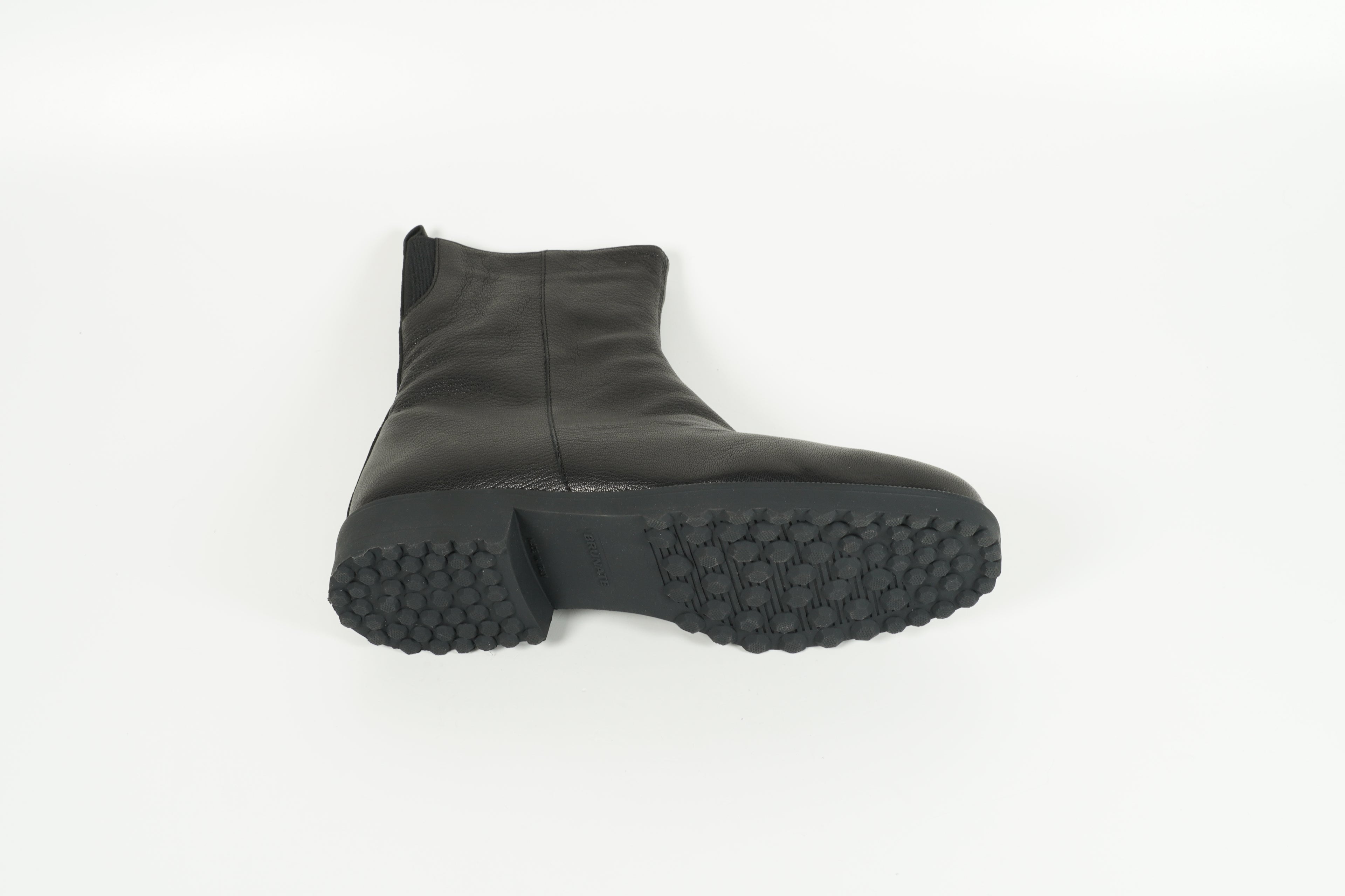 Stiefelette gefüttert Schwarz