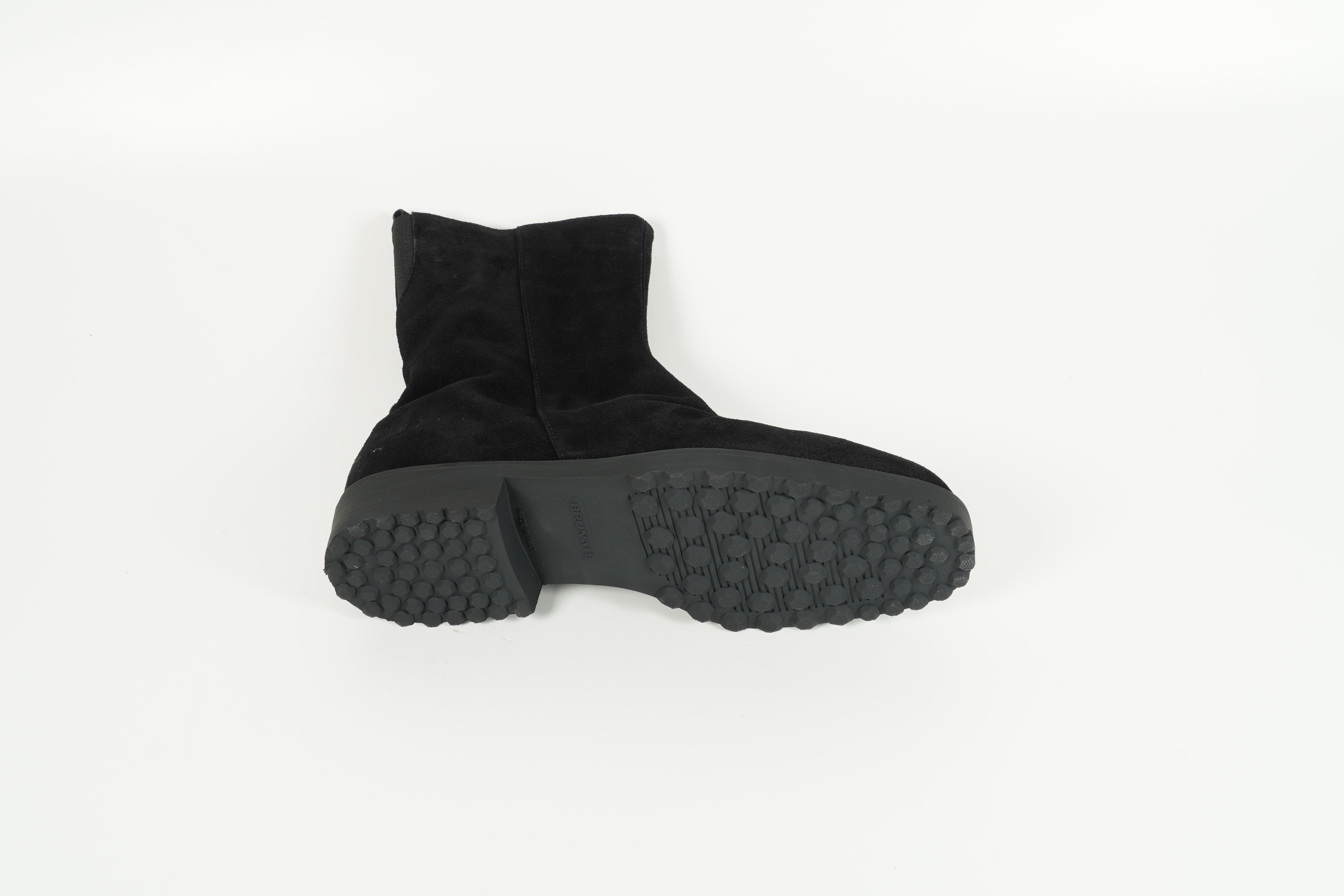 Stiefelette gefüttert Schwarz