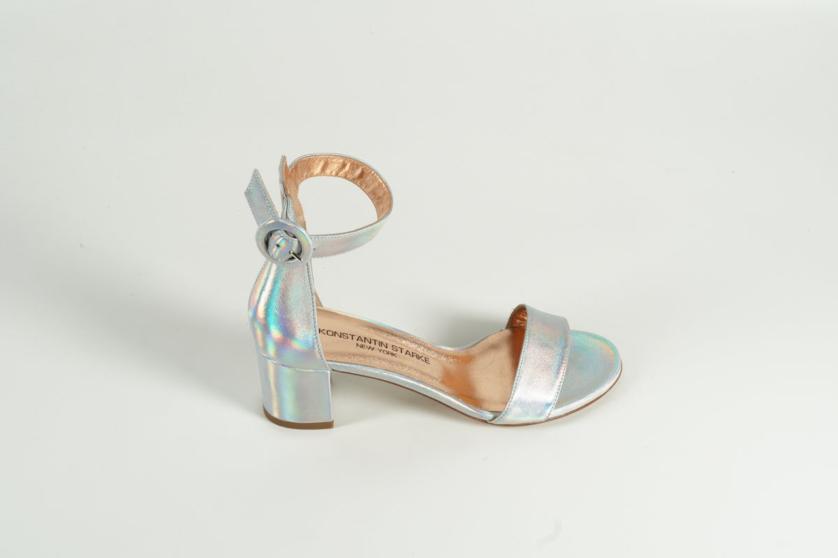 Sandale Silber