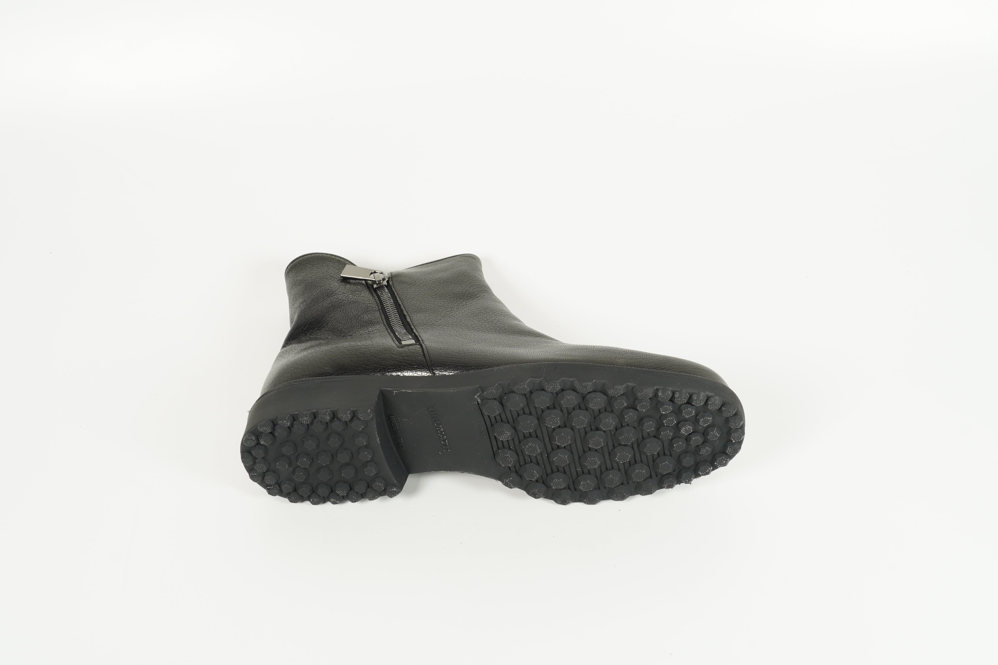 Stiefelette gefüttert Schwarz