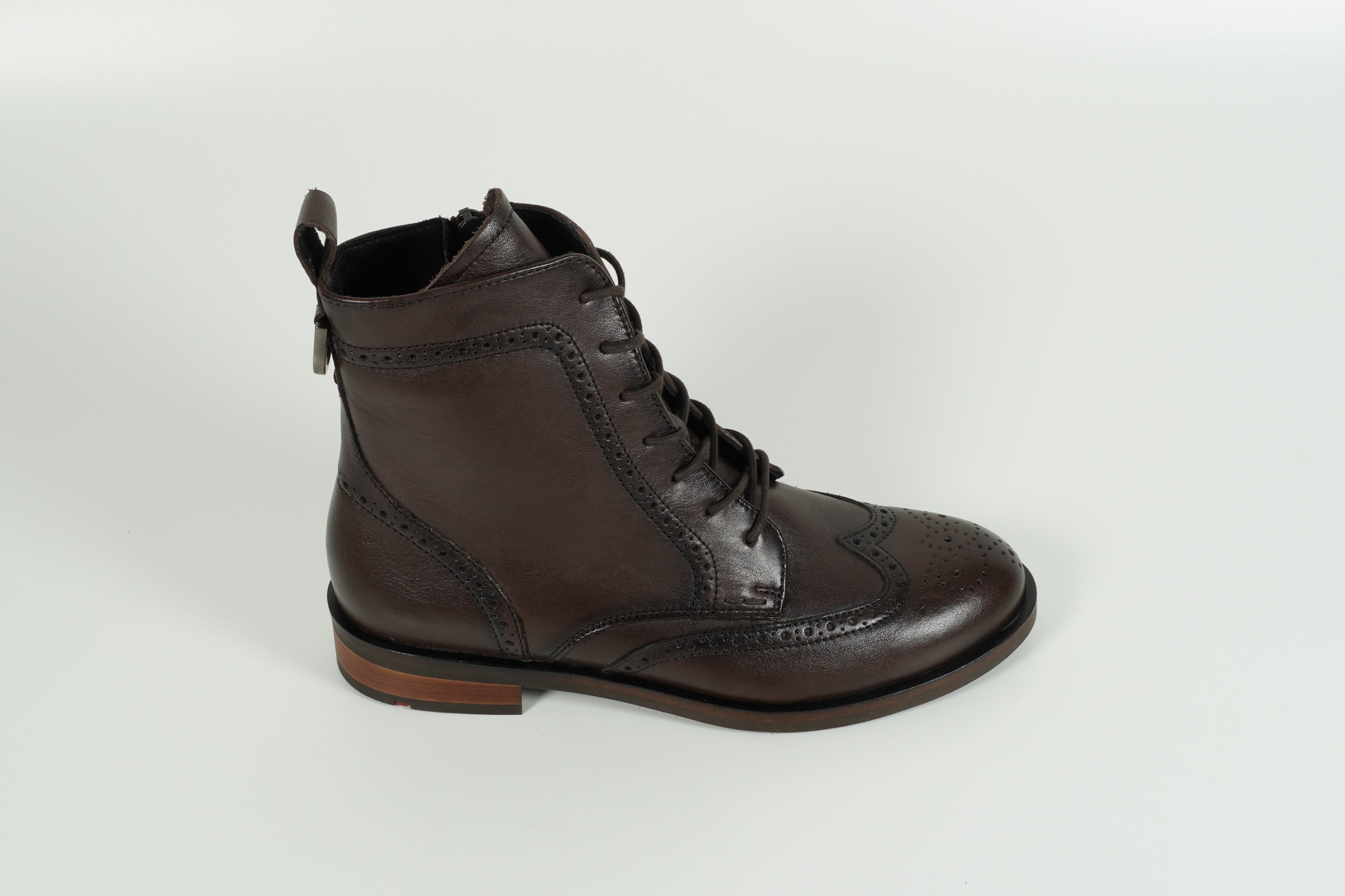 ankle boots brown