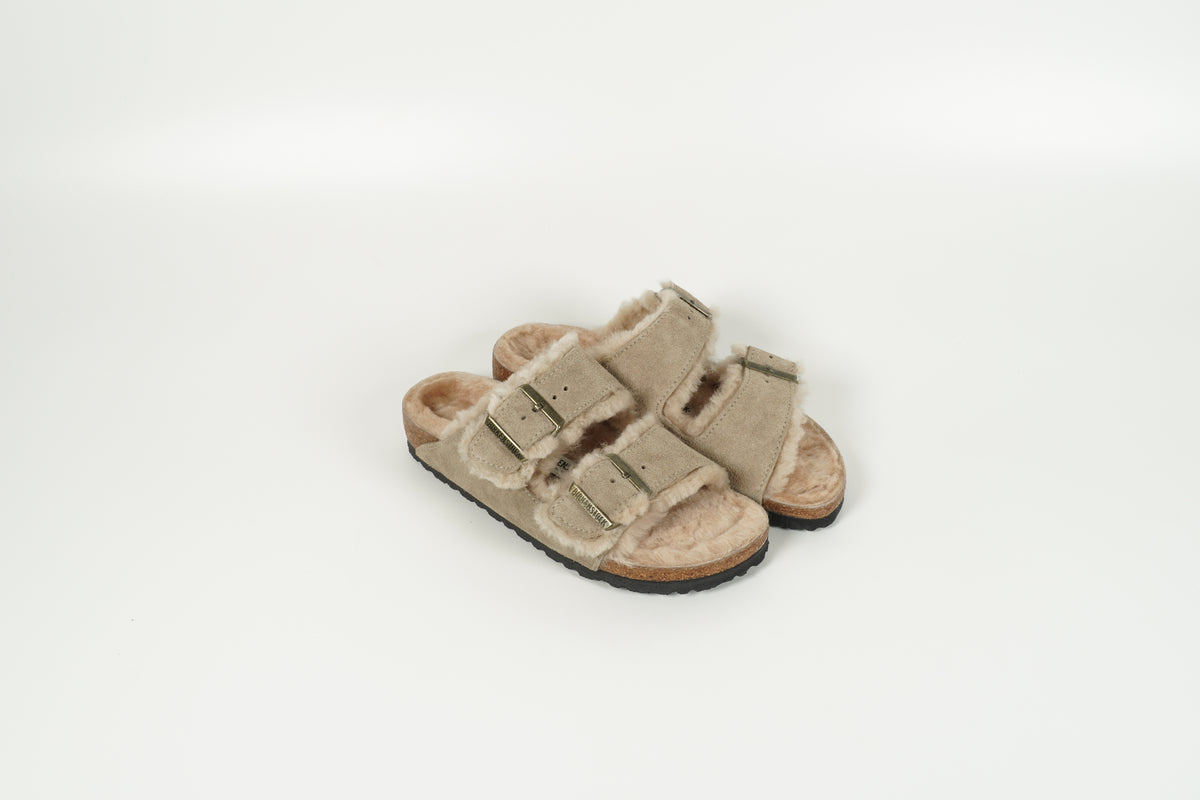 Sandale Arizona doublée beige