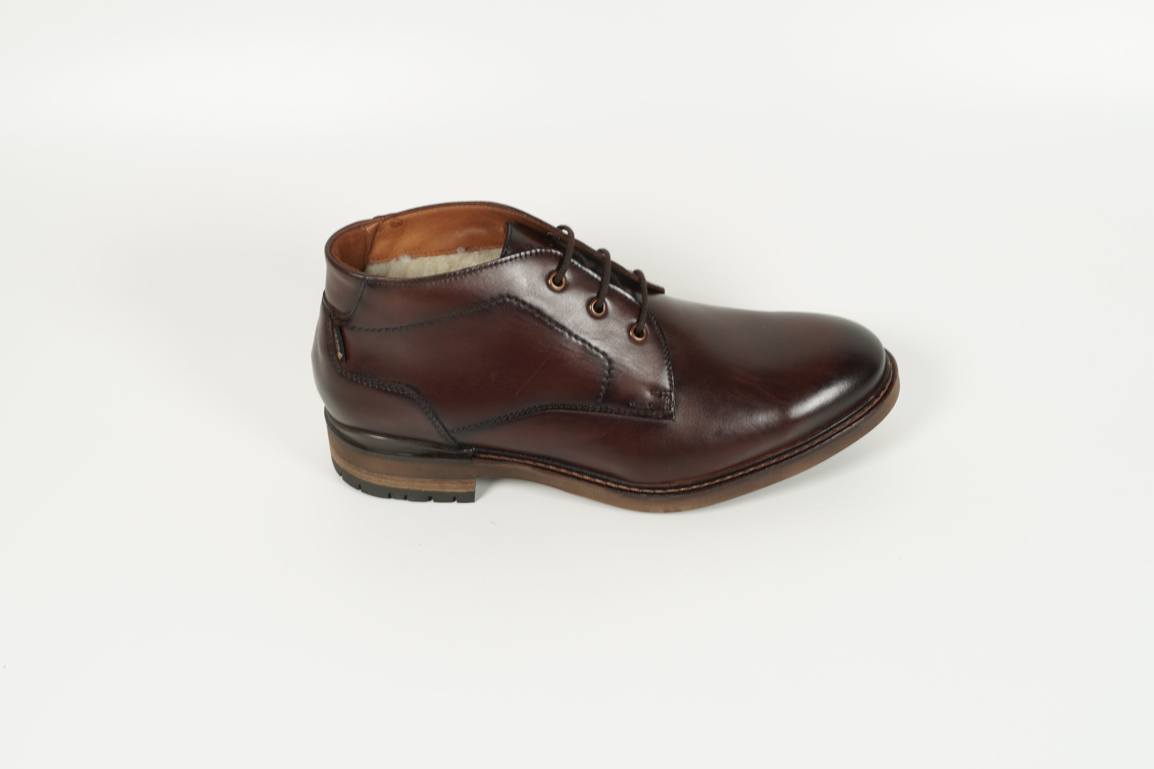 Schnürschuh Braun