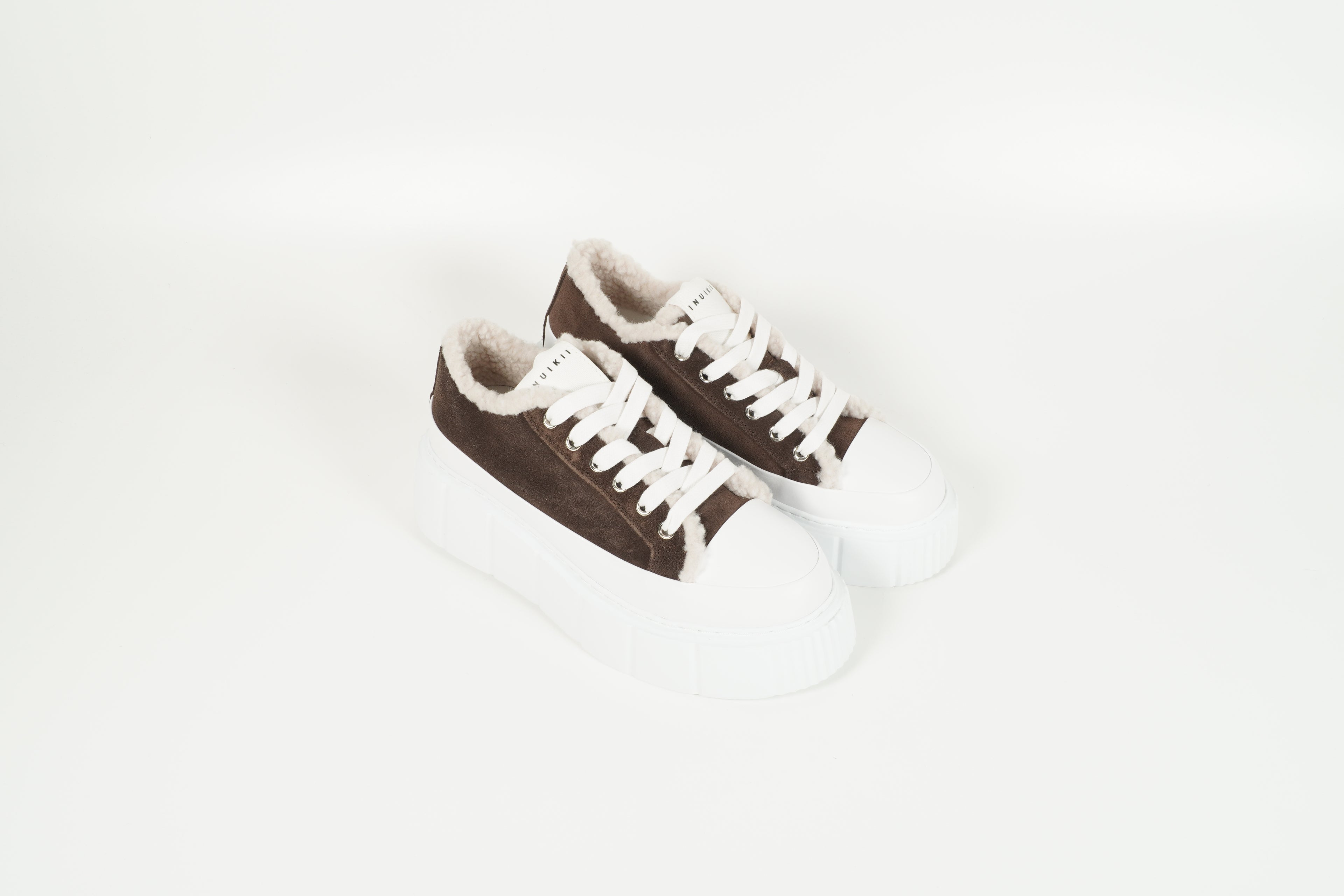 Sneaker gefüttert Braun
