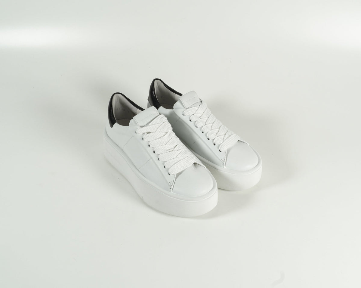 Sneaker Weiss Plateau