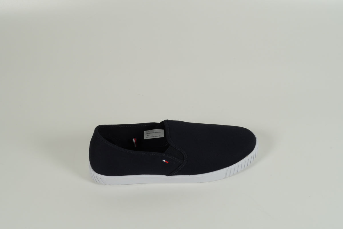Chaussure à enfiler bleue