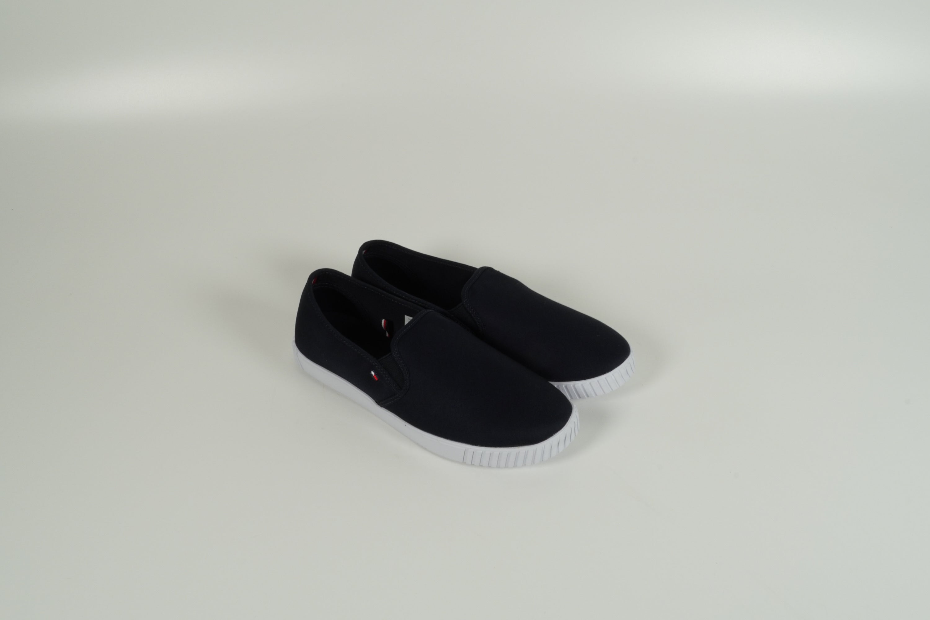 Chaussure à enfiler bleue