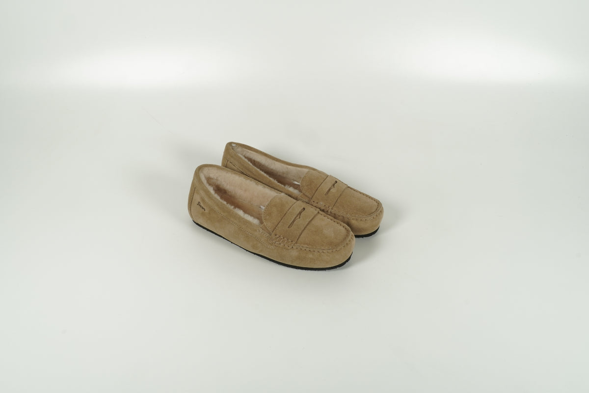 Hausschuhe Beige