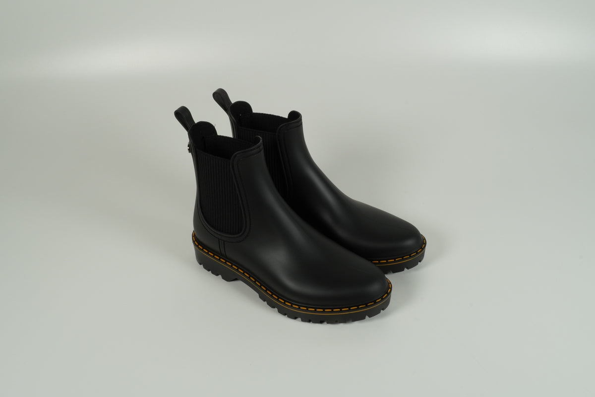 Bottes en caoutchouc noir