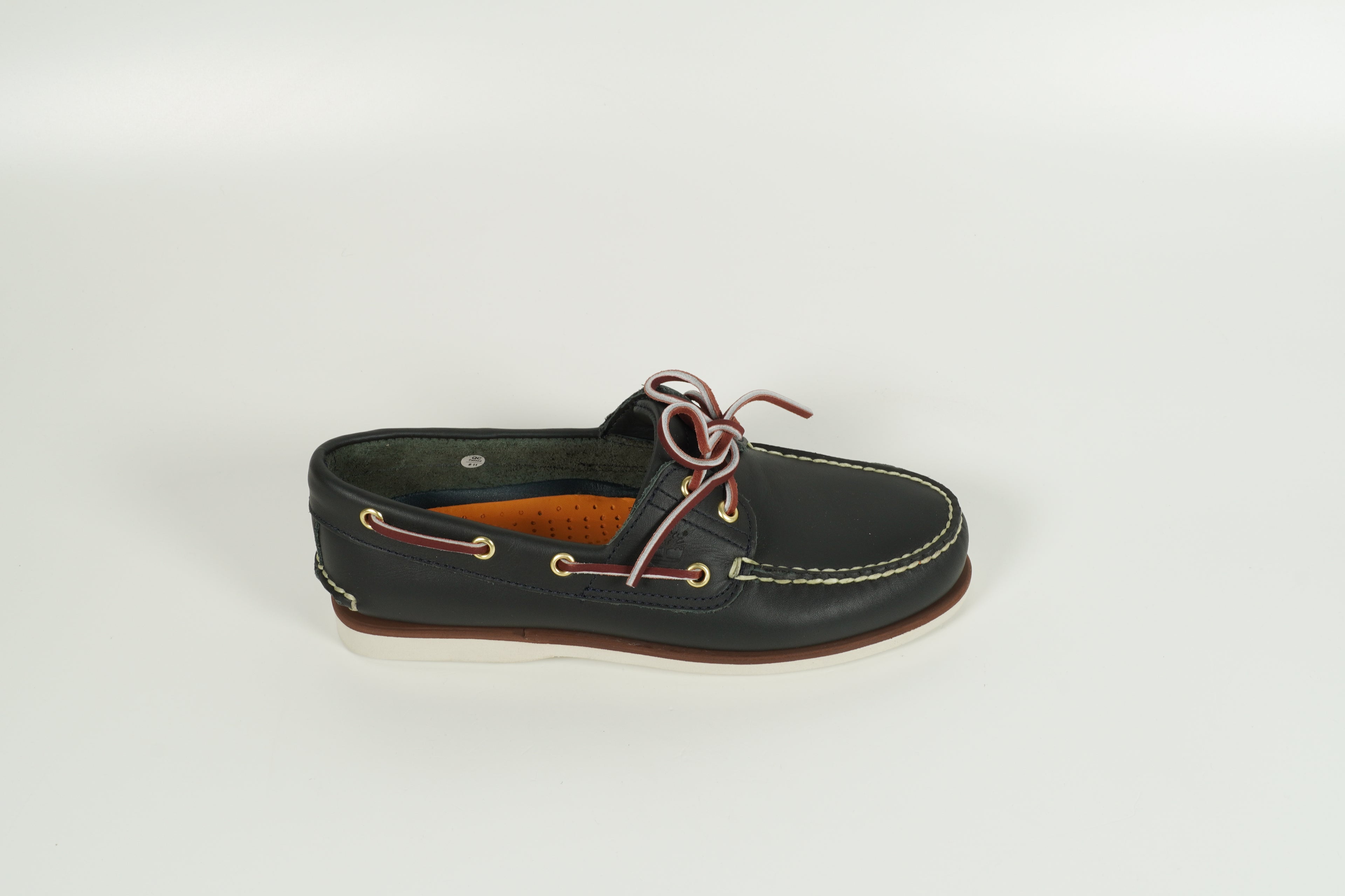 Chaussure à lacets bleue