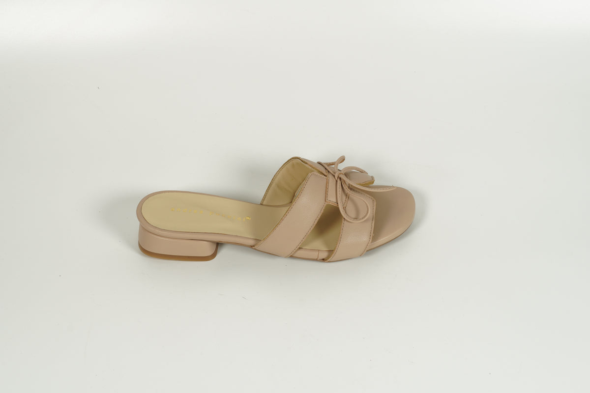 Pantolette Beige
