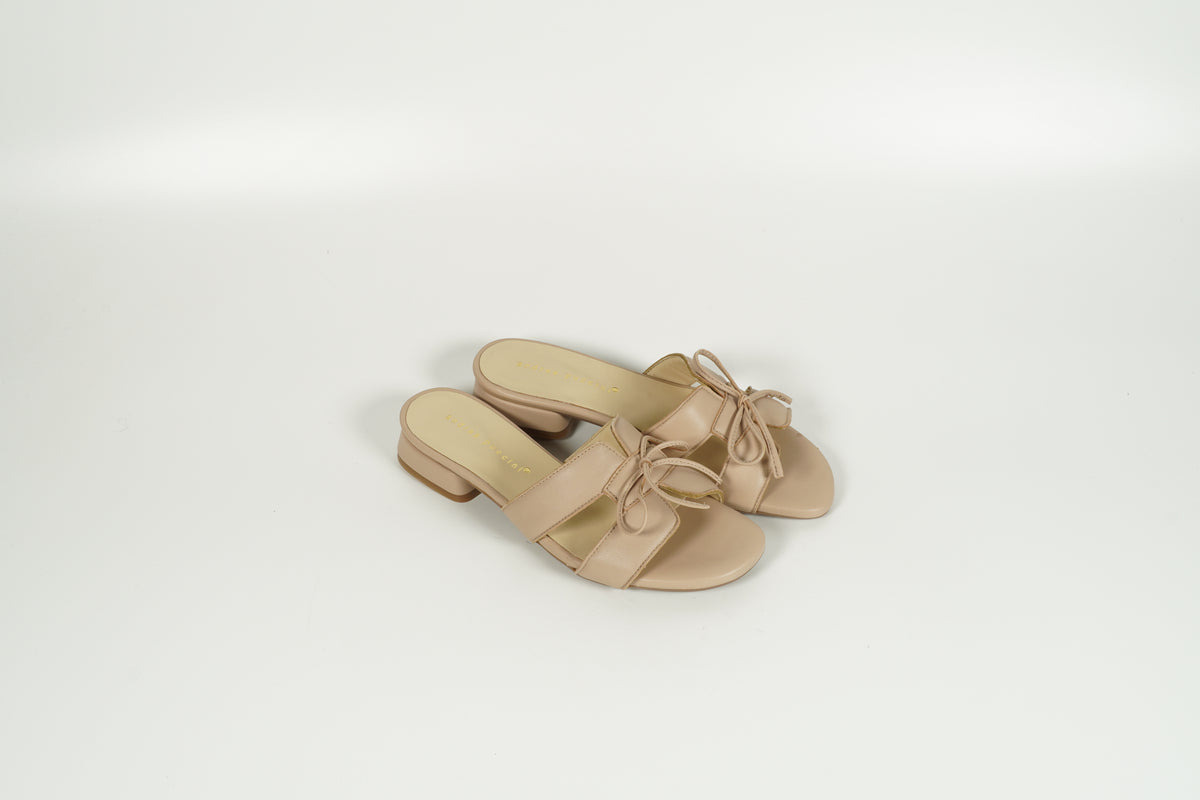 Pantolette Beige