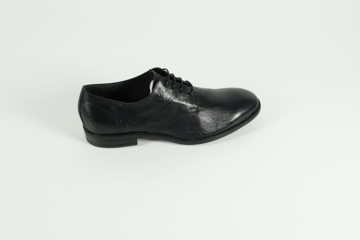 Schnürschuh Schwarz