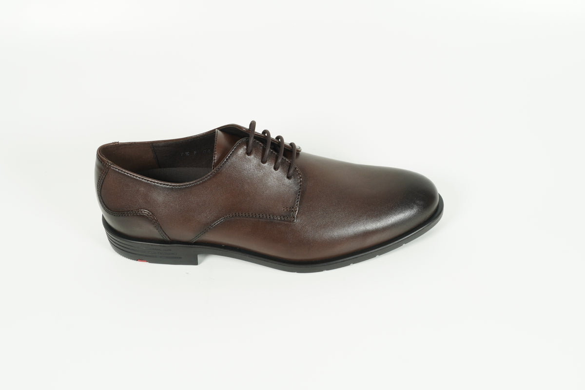 Schnürschuh Braun