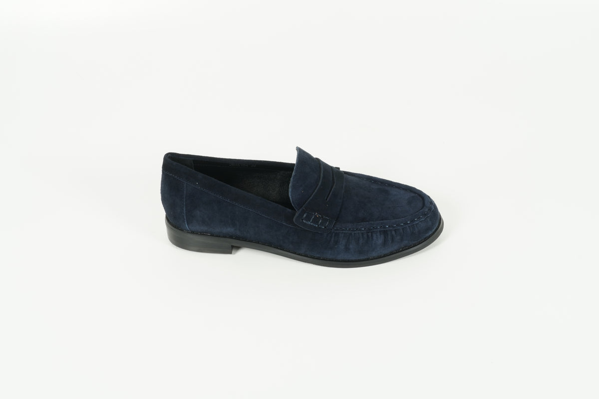 Moccasin Blau