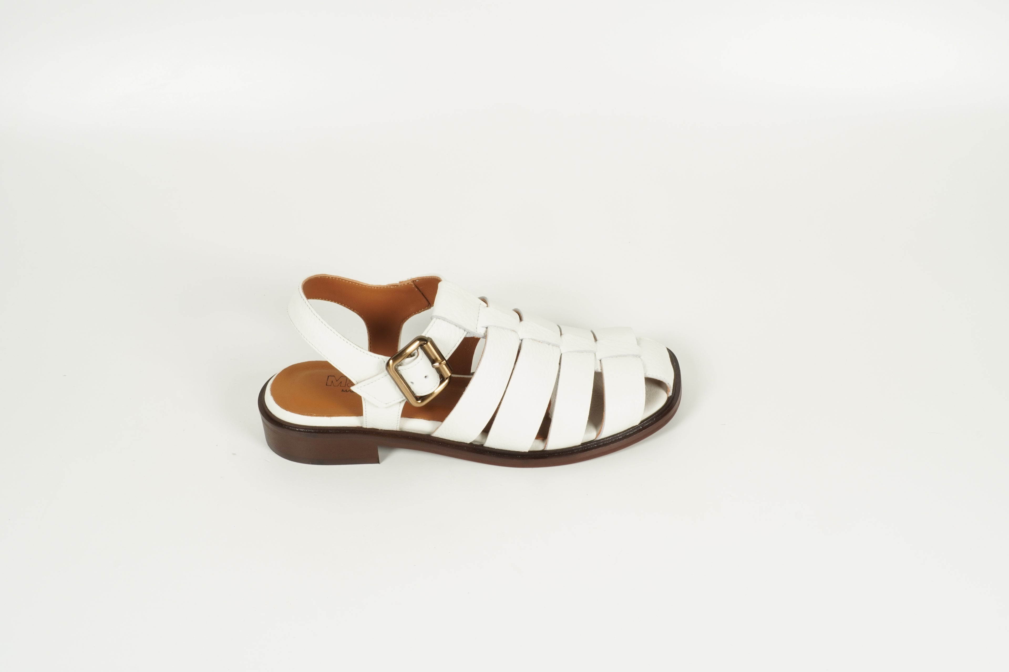 Sandale Weiss