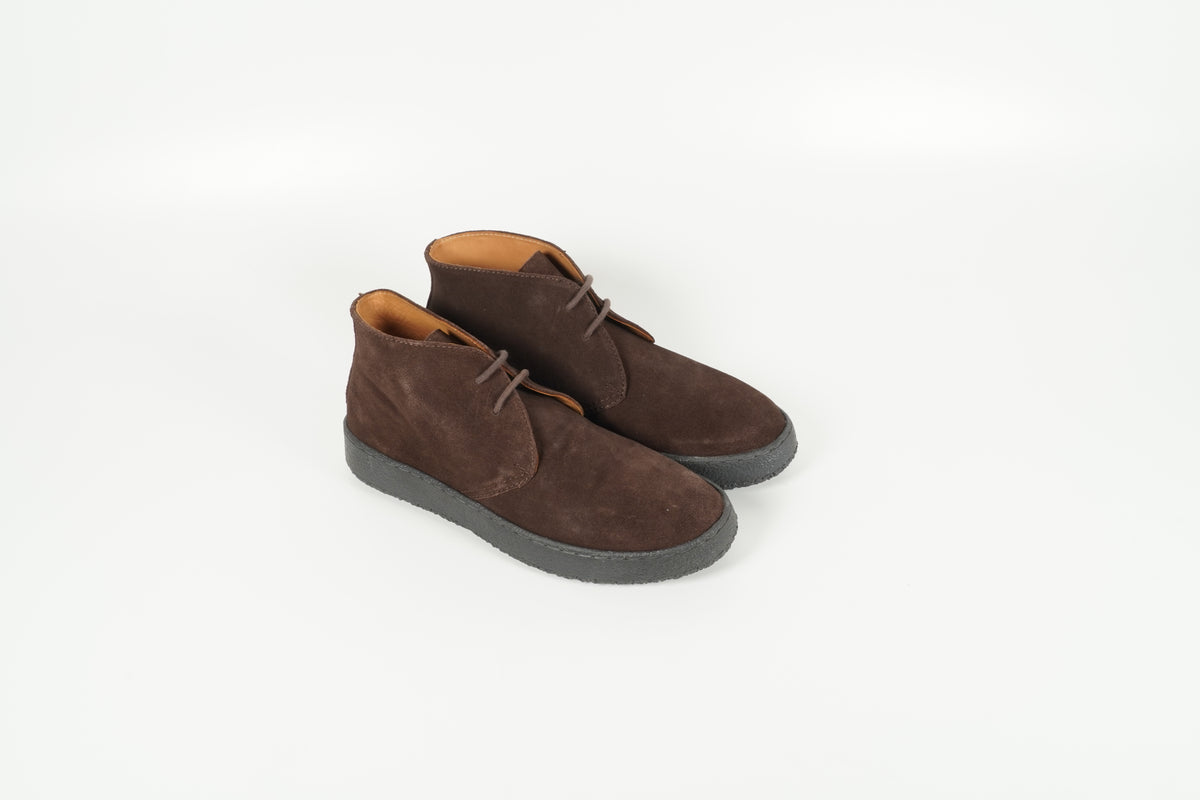 Schnürschuh Braun