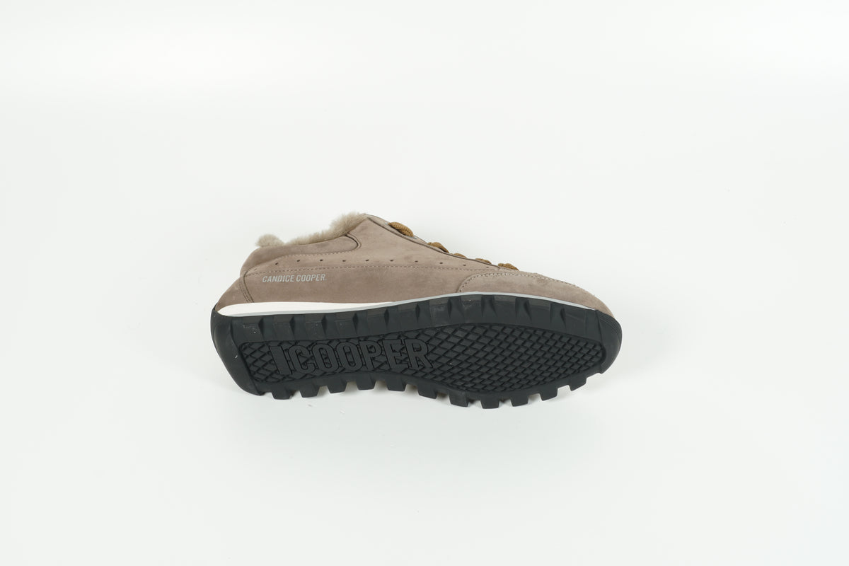 Sneaker lined beige