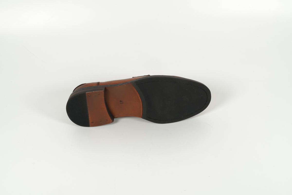 Moccasin Braun