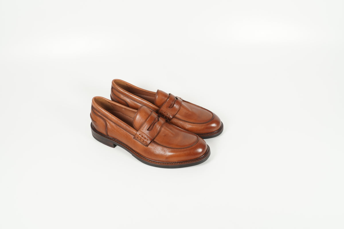 Moccasin Braun