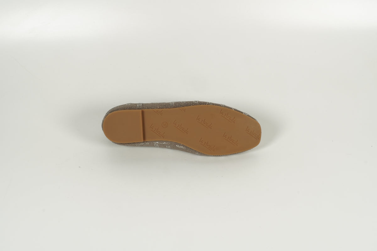 Schlupfschuh Taupe