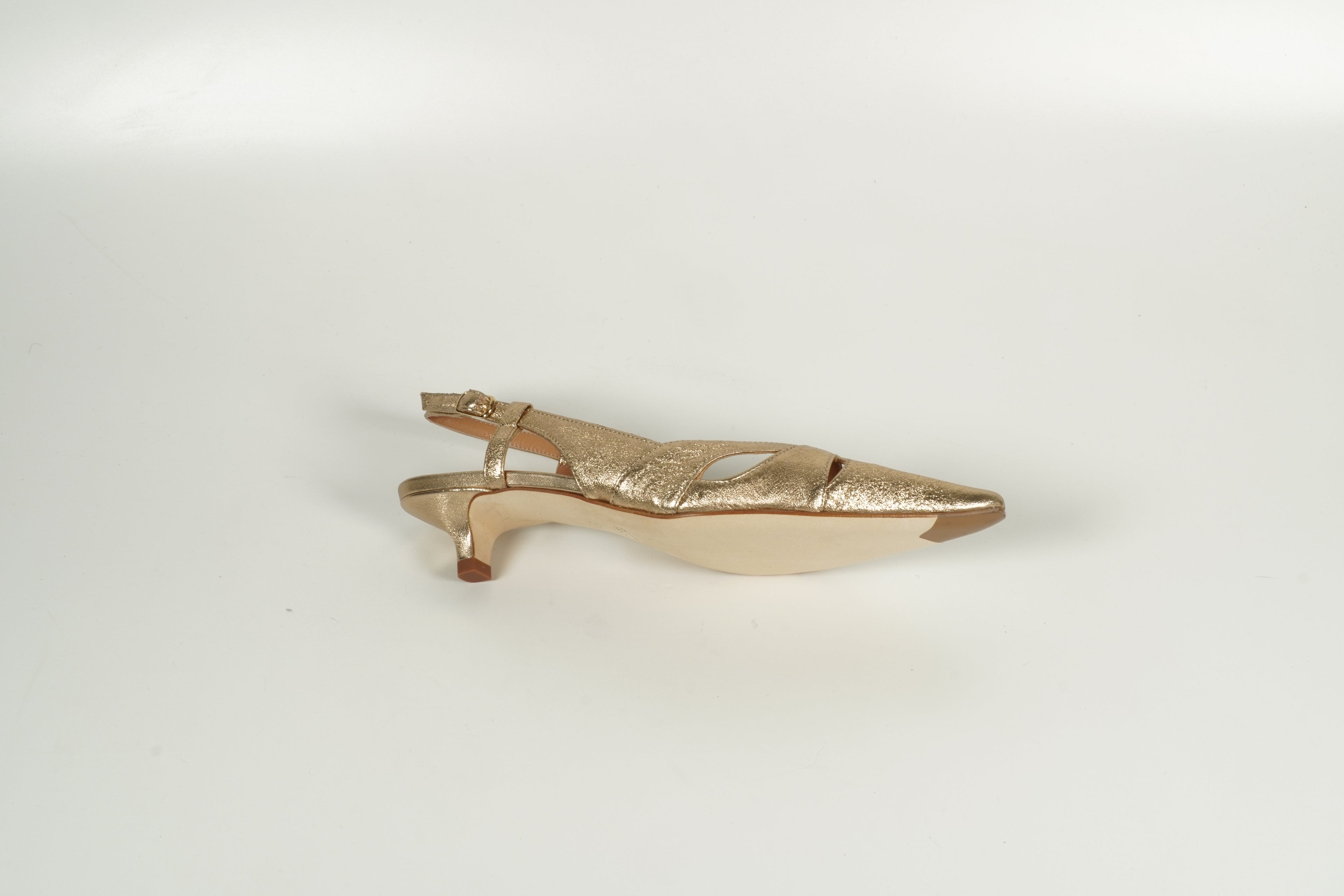 Slingpumps Gold