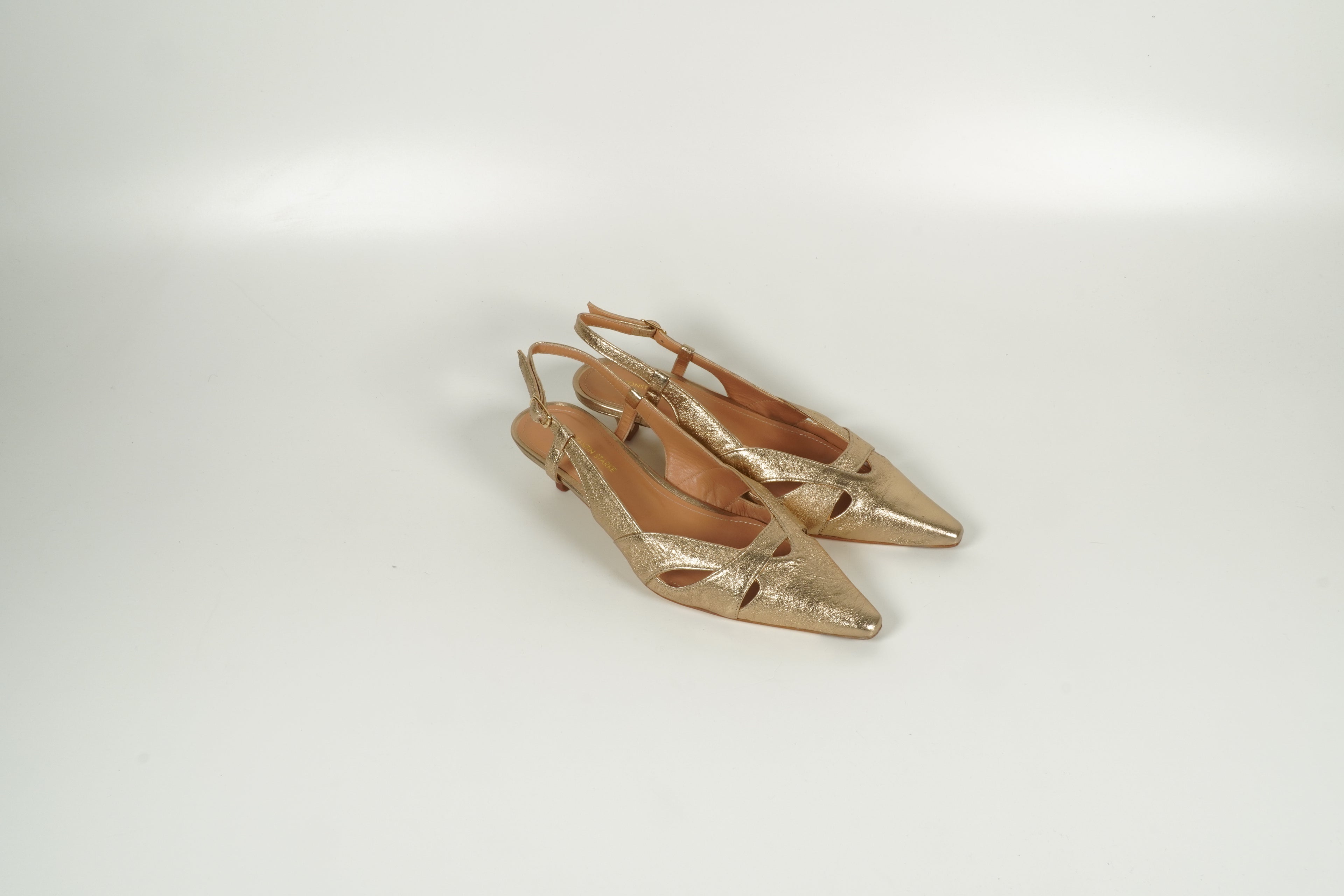 Slingpumps Gold