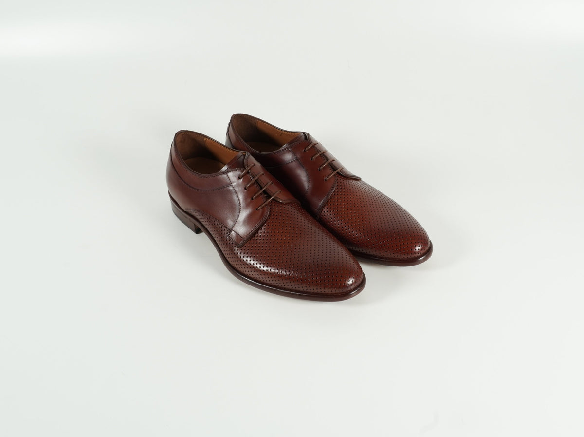 Schnürschuh Braun