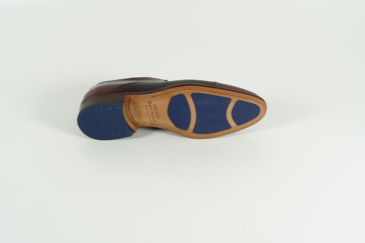 Chaussure à lacets marron