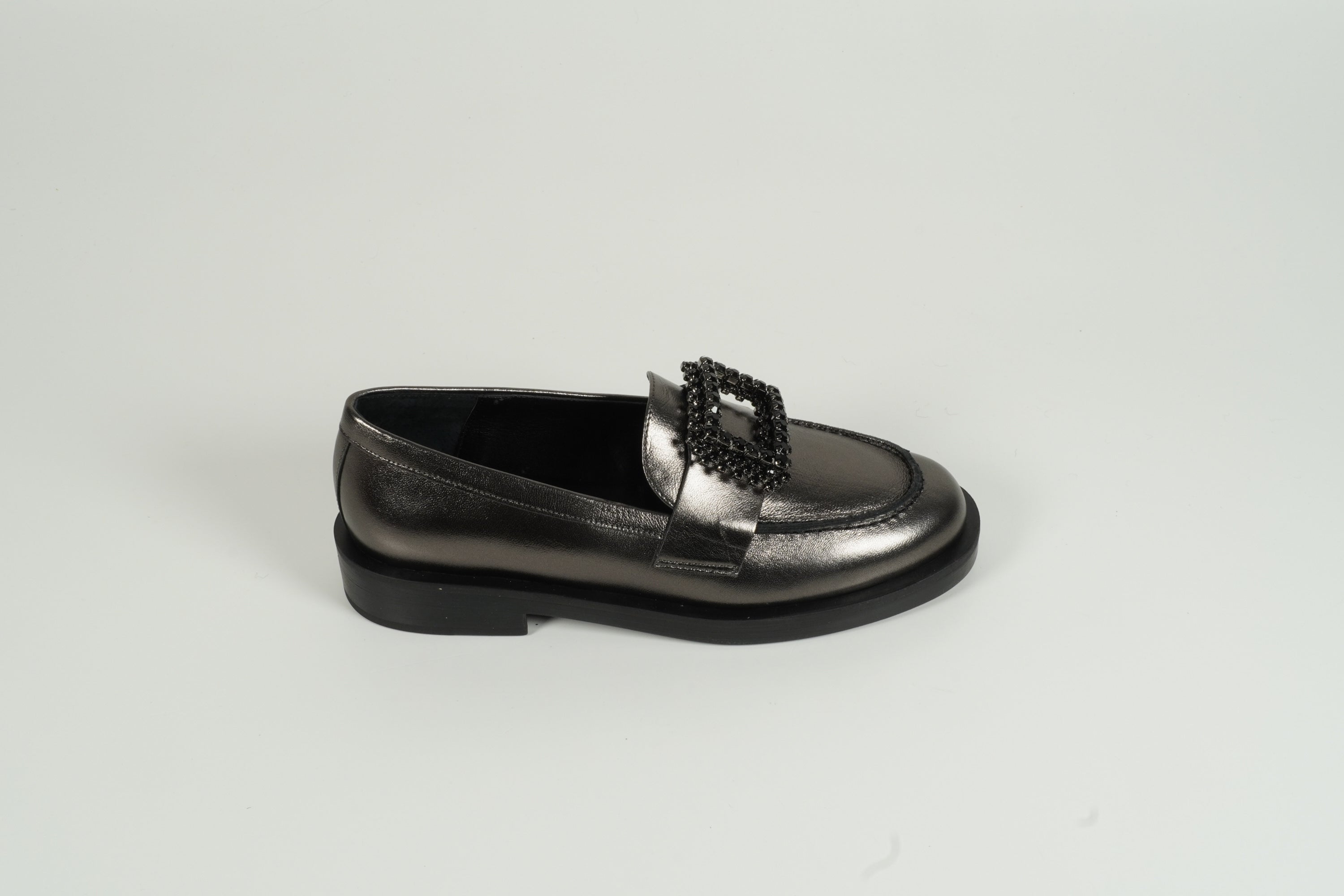 Mocassins argent