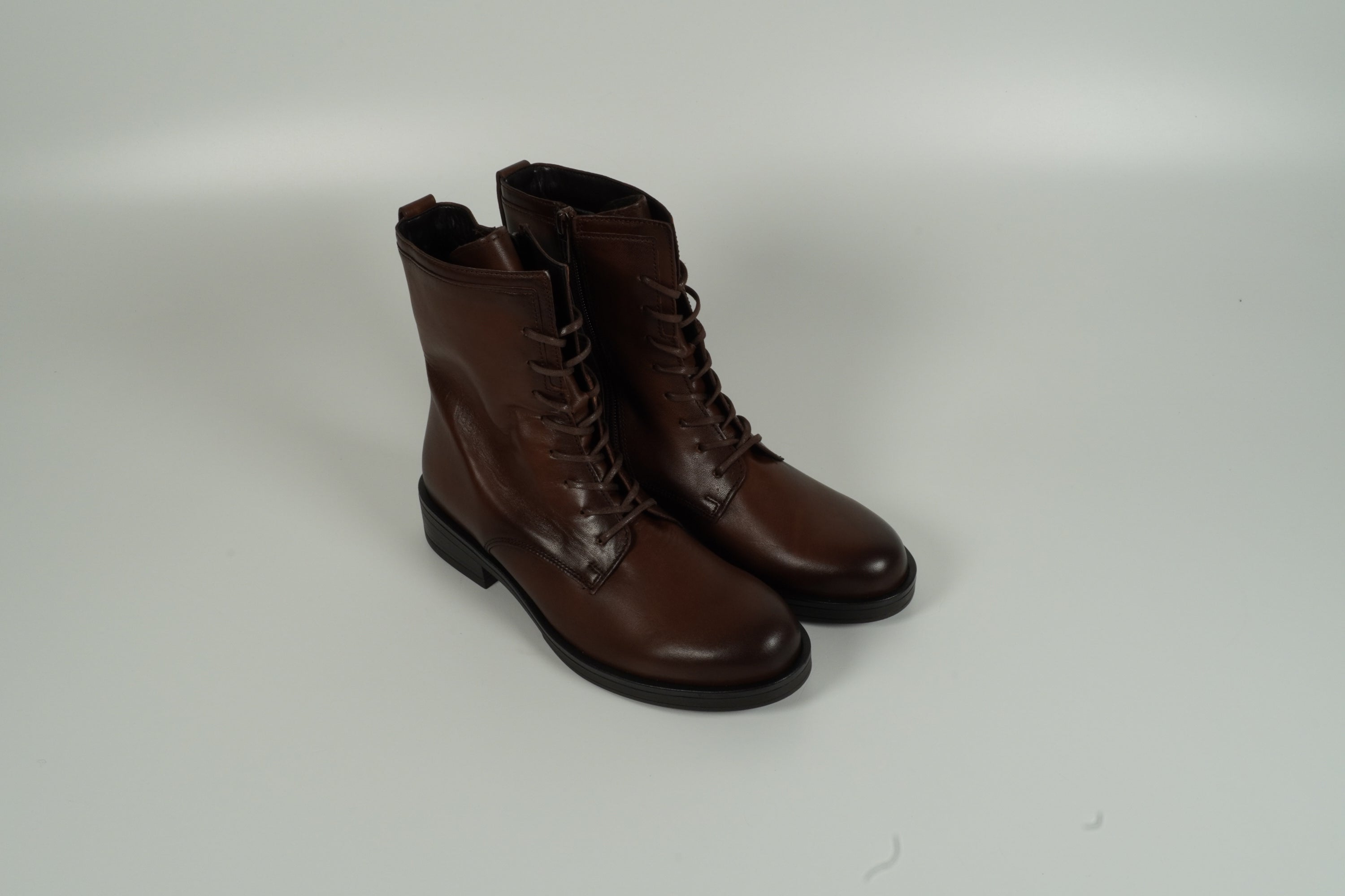 Stiefelette Braun