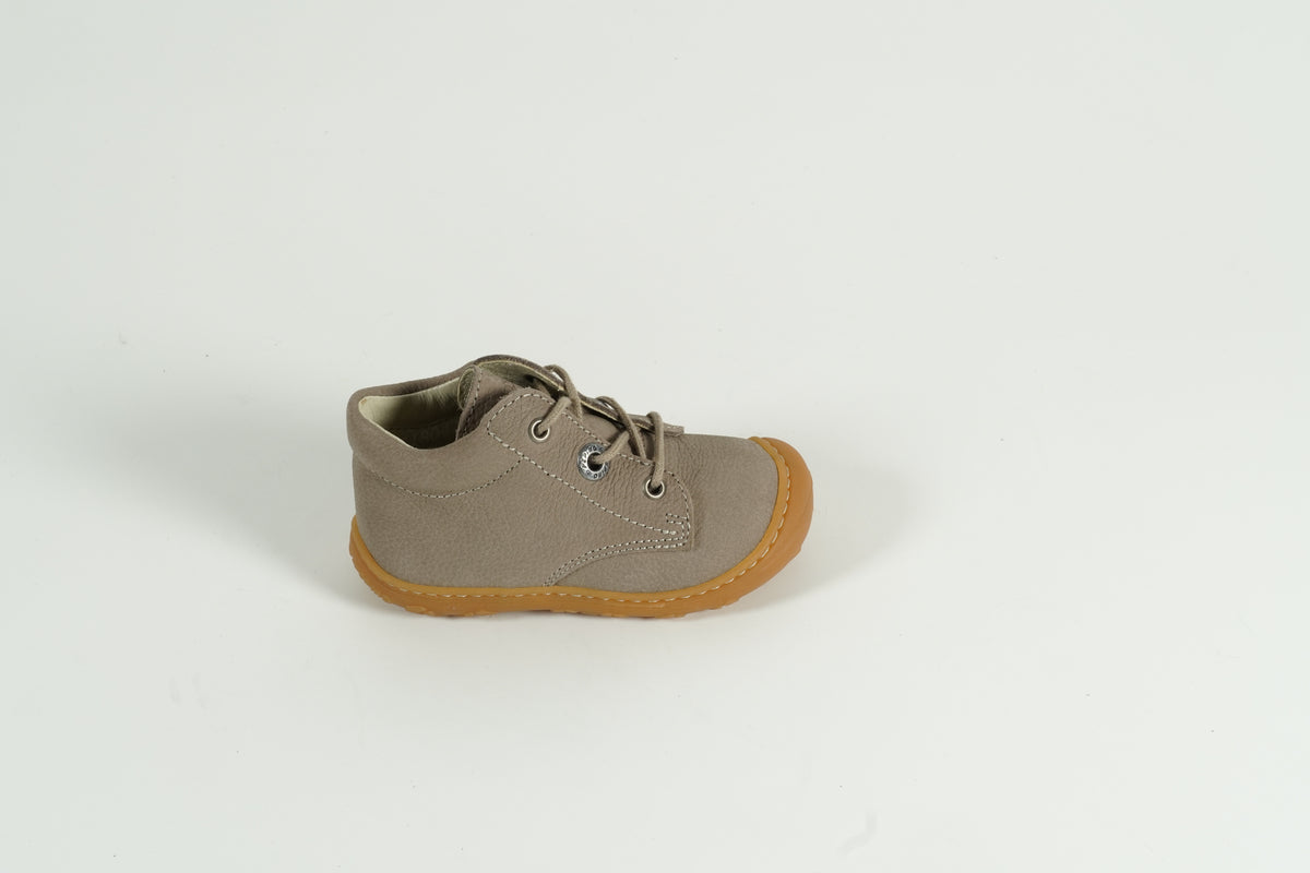 Beige walking shoes