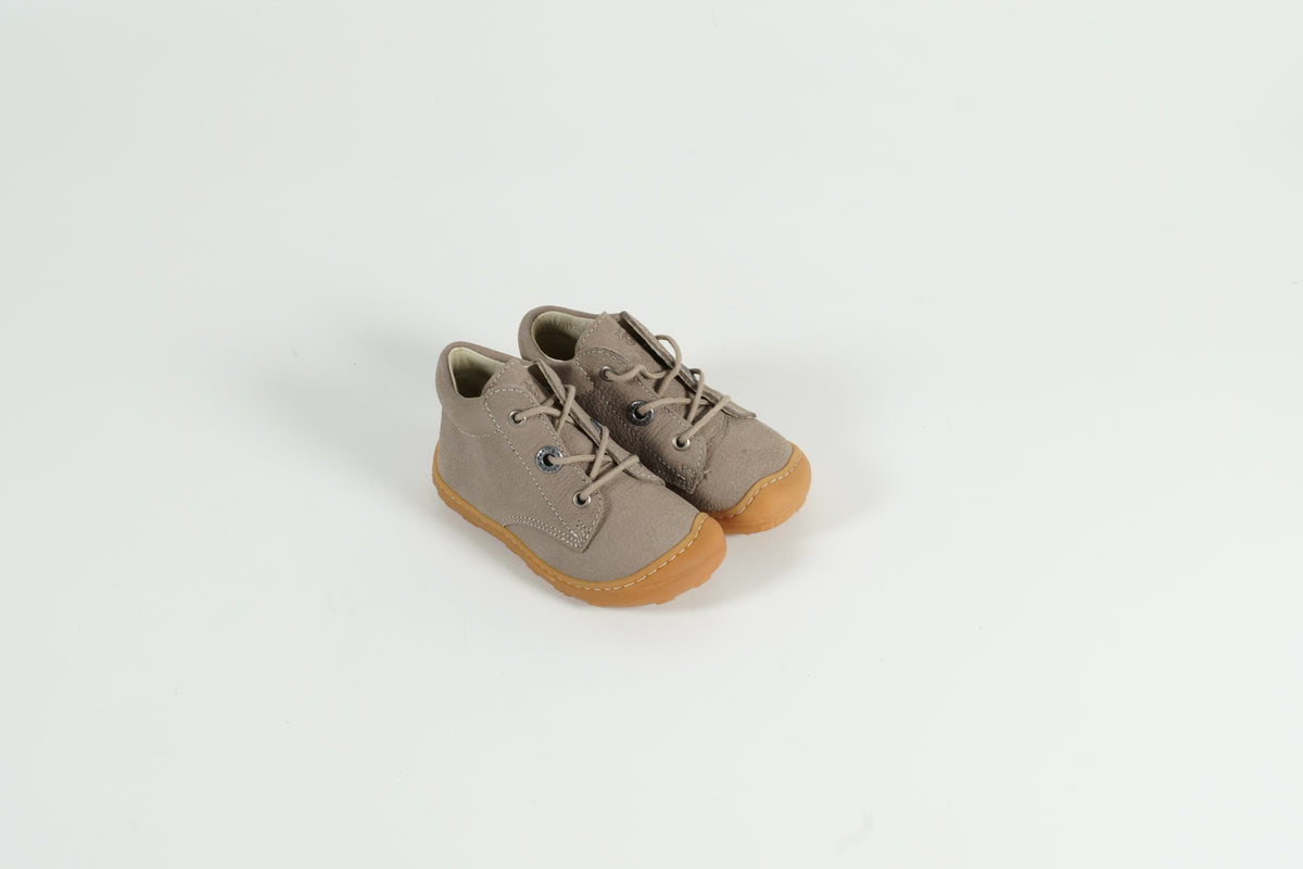 Beige walking shoes