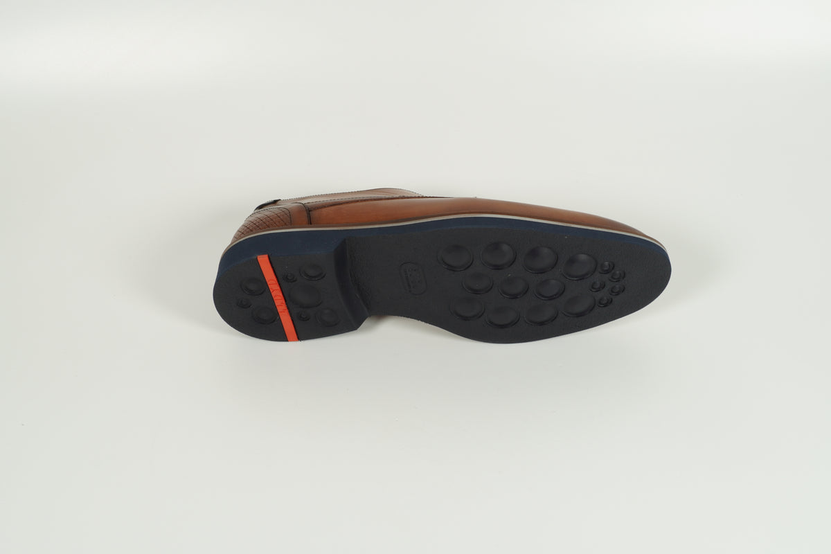 Chaussure à lacets marron