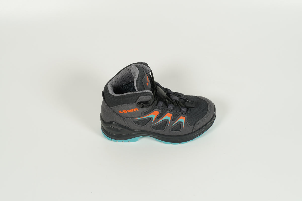 Chaussures à lacets pour enfants, grises