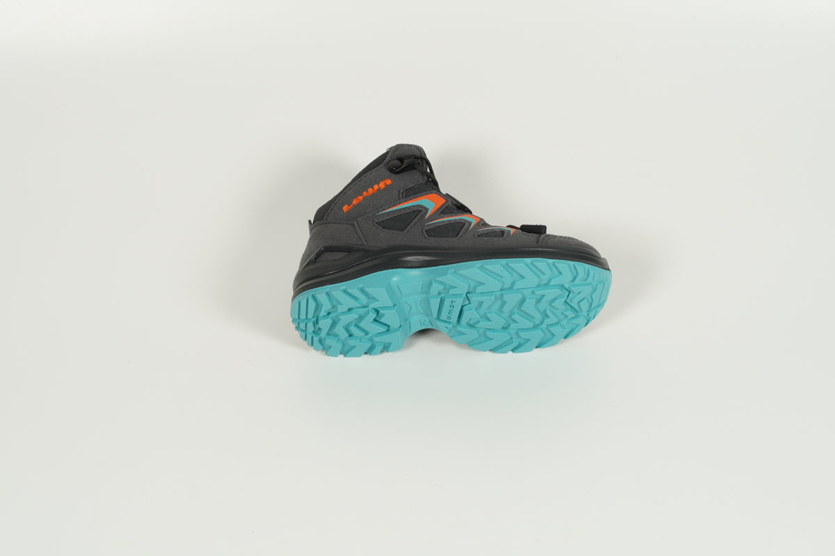 Chaussures à lacets pour enfants, grises