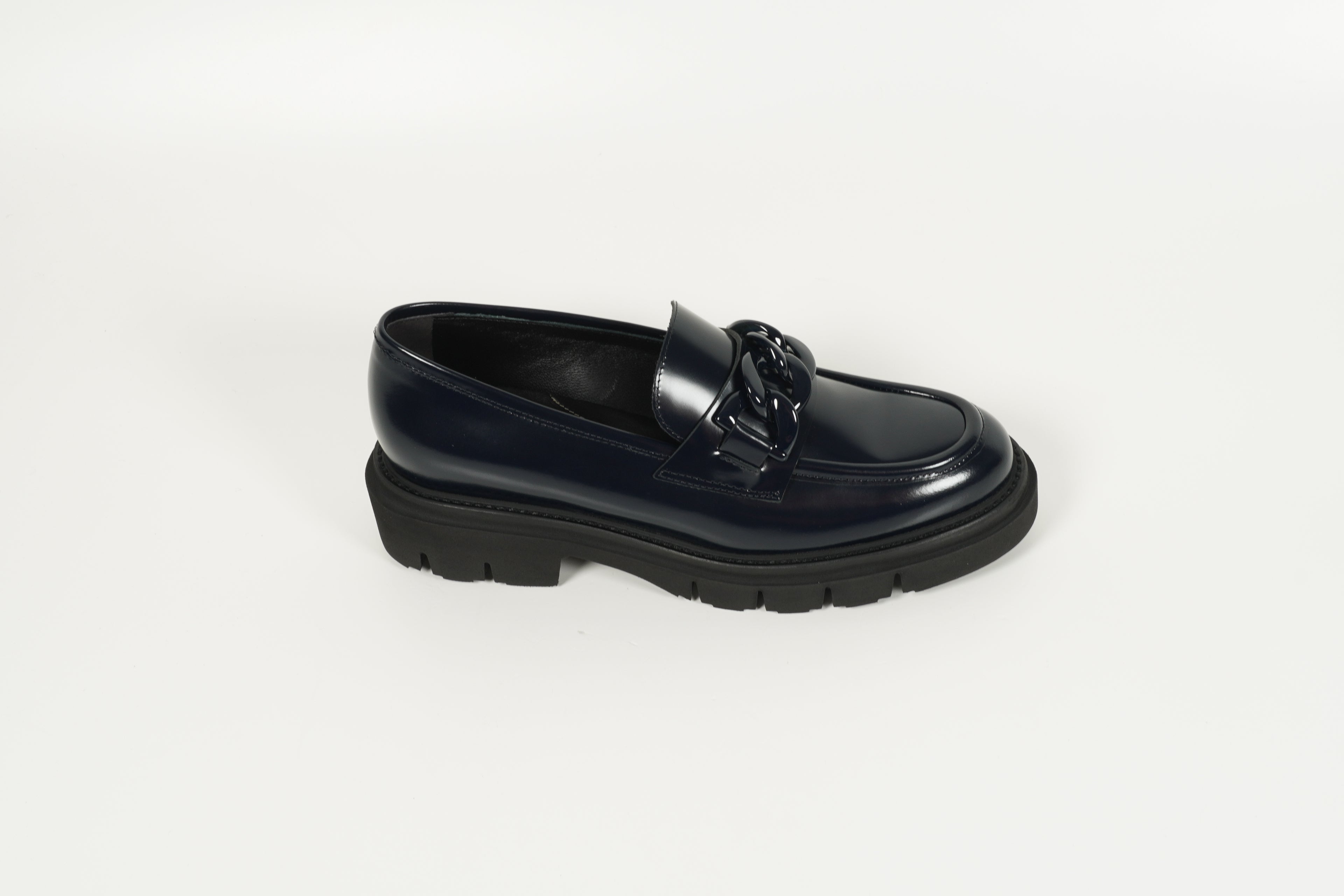 Mocassins bleu