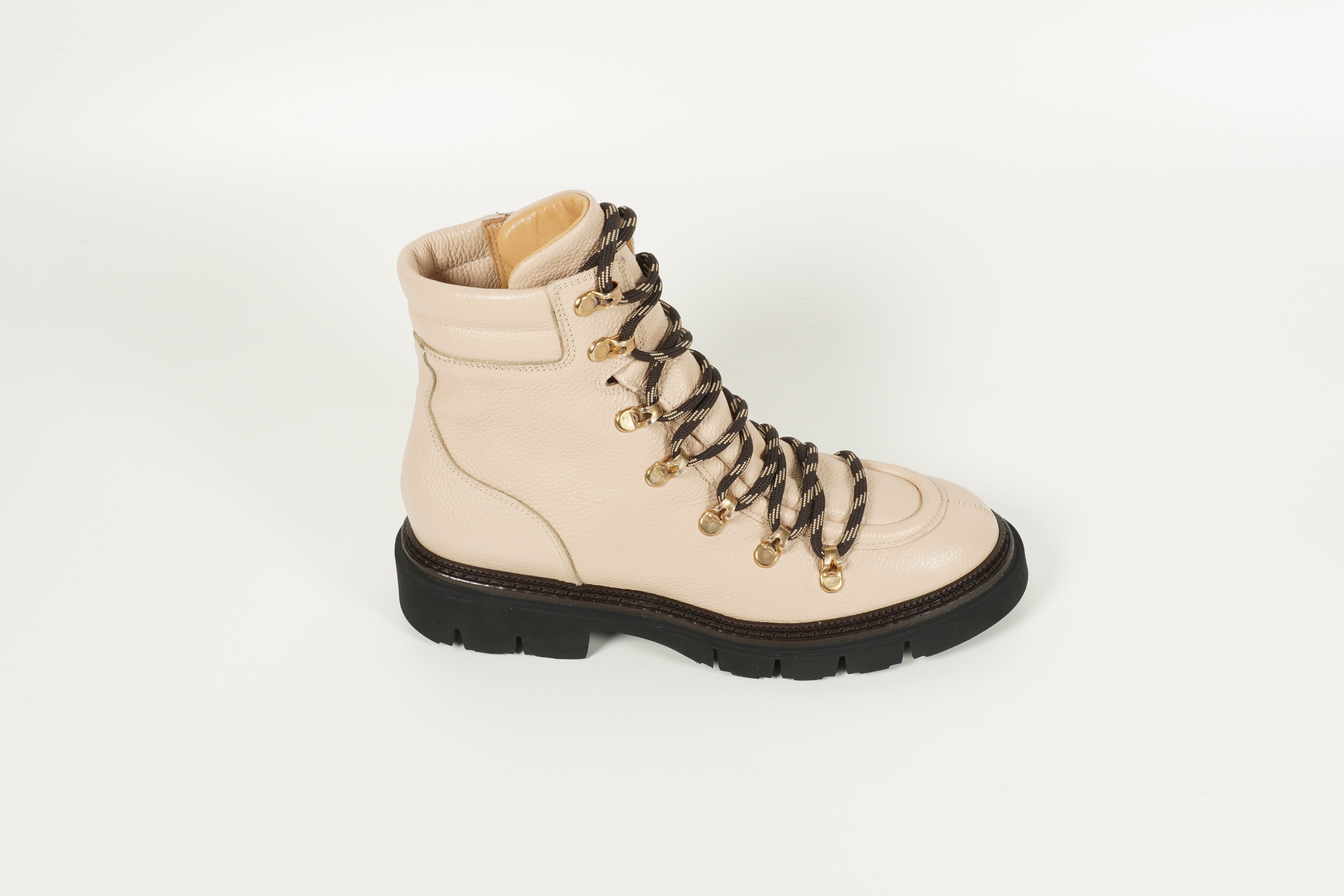 Stiefelette Beige