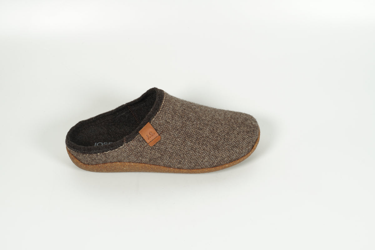 Brown slippers