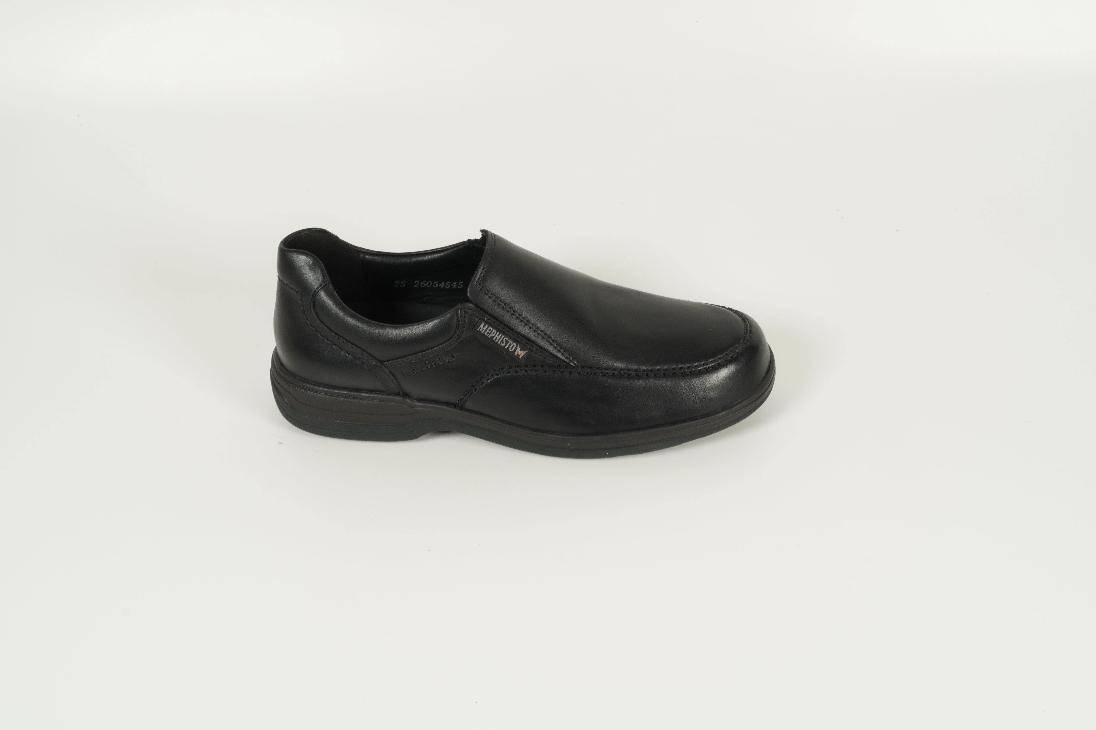 Davy Black Slip-On Shoe