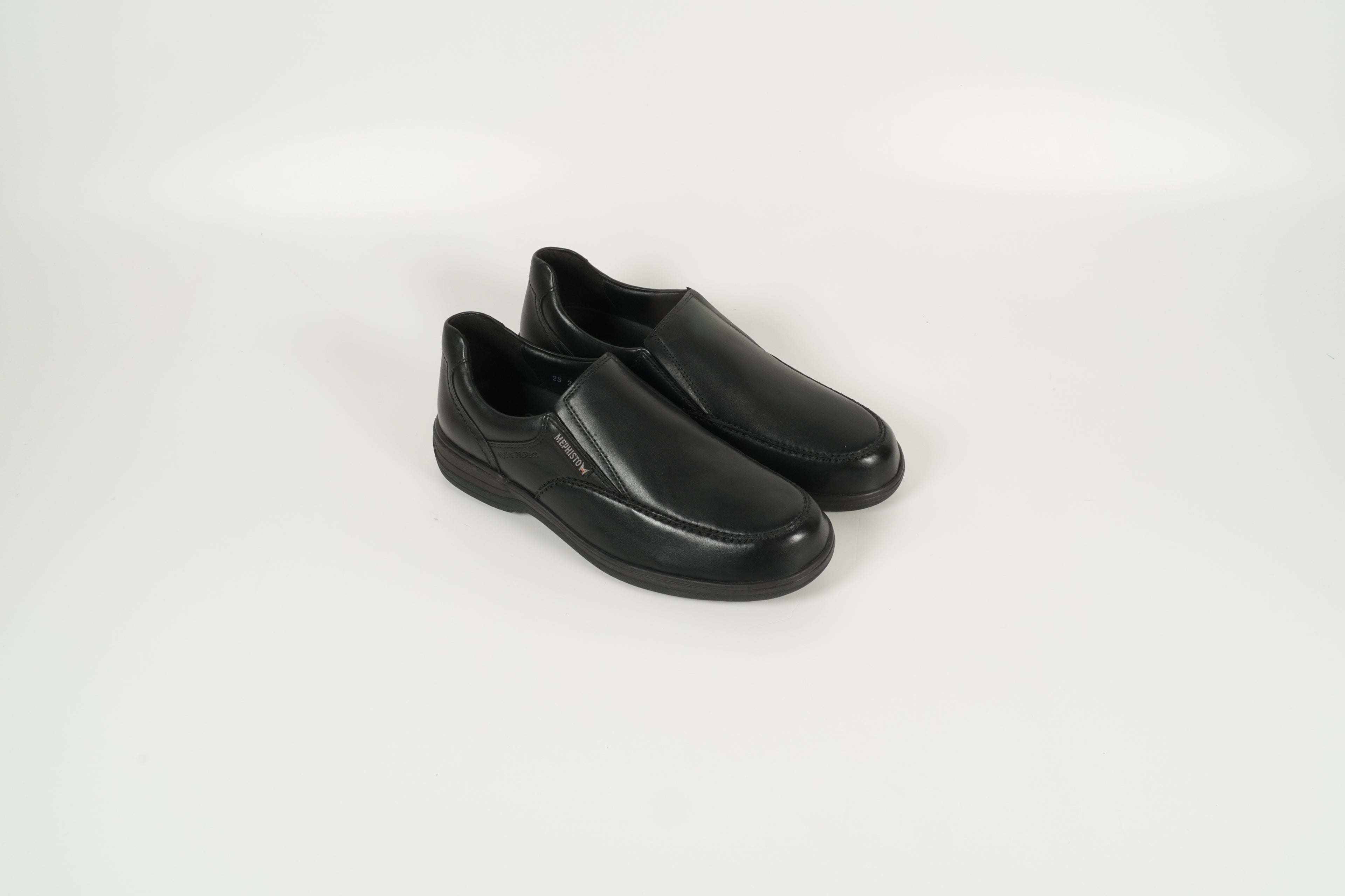 Davy Black Slip-On Shoe