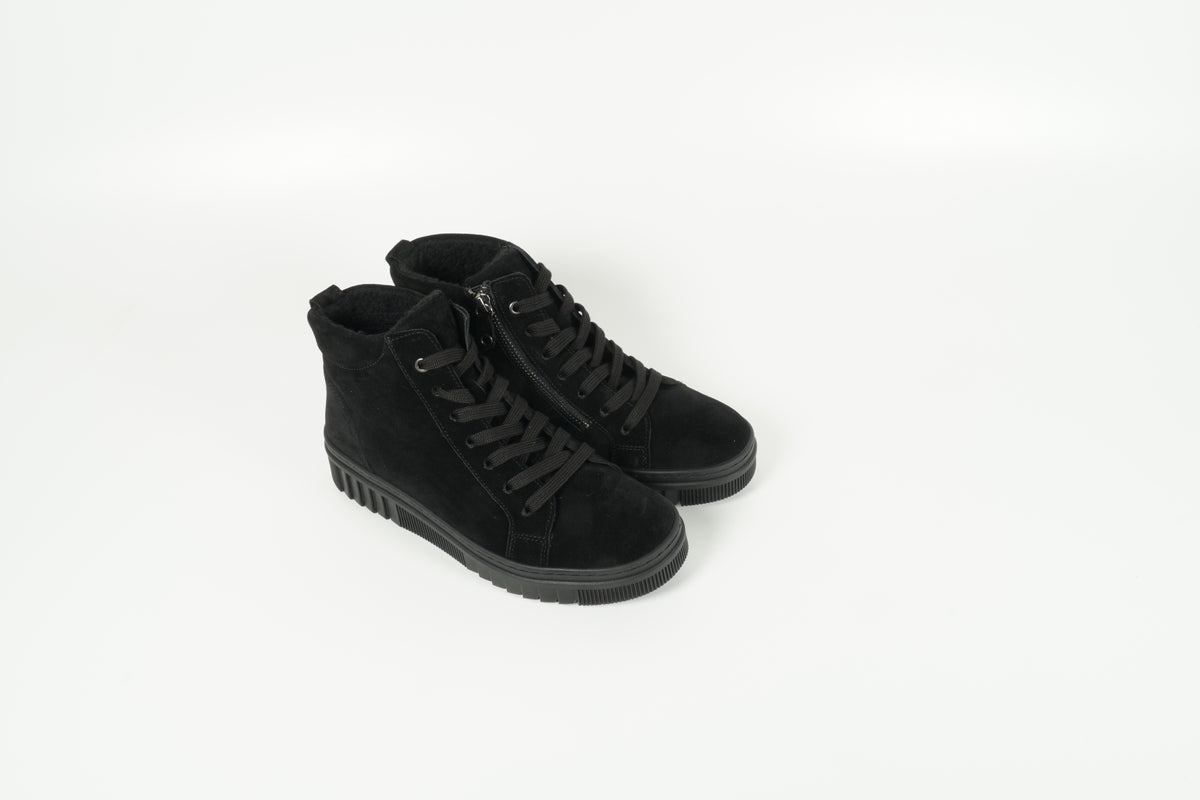 Schnürschuh Schwarz