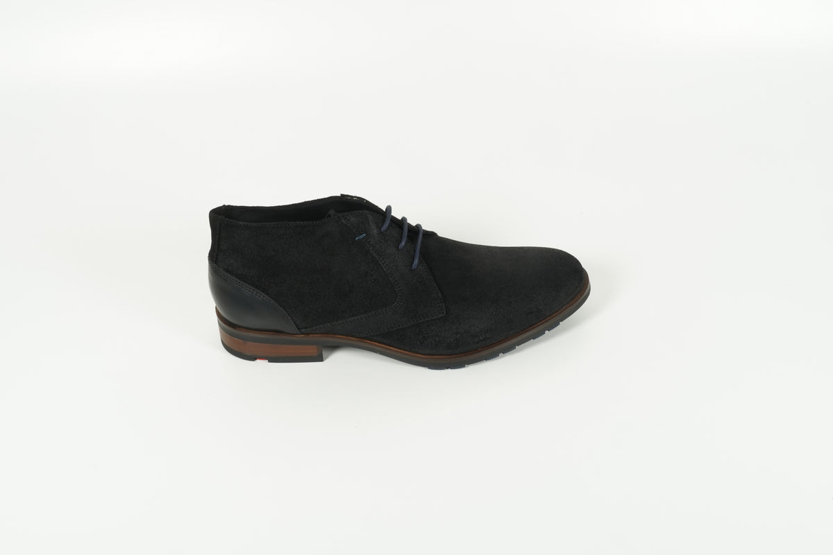 Schnürschuh Schwarz